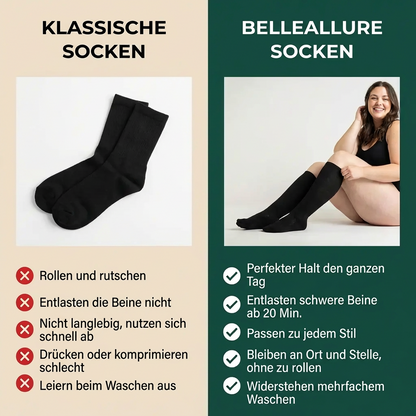 BelleAlure Kompressionsstrümpfe – Schluss mit schweren und müden Beinen