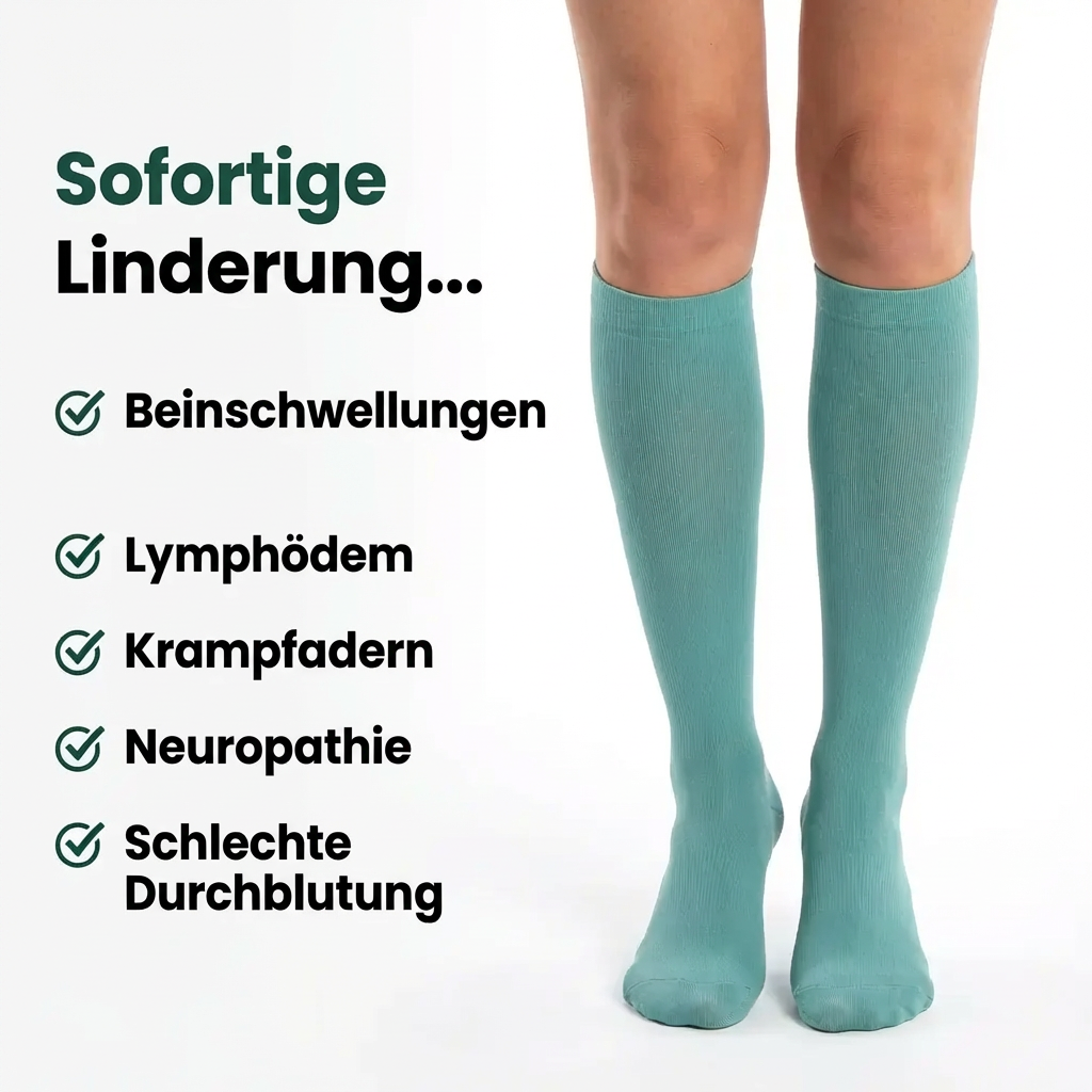 BelleAlure Kompressionsstrümpfe – Schluss mit schweren und müden Beinen